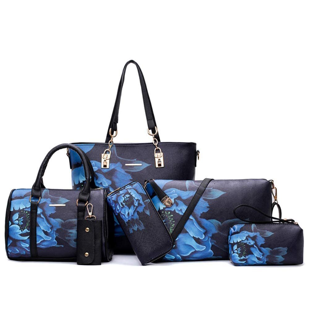 5233 Designer Purses And Handbags Set Satchel Shoulder Bags Tote Bags 6pcs